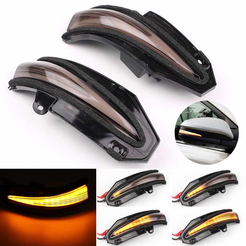 Auto si Moto - Electrice auto - Iluminare si semnalizare - Becuri auto - Set de 2 lampi led semnalizare dinamica/progresiva fumurie oglinda Xentech Light Toyota RAV 4 12V - Infinity.ro