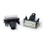 Auto si Moto - Electrice auto - Iluminare si semnalizare - Becuri auto - Set de 2 lampi numar LED Xentech Light Toyota Yaris, Corolla 5d, Prius C, Verso-S - Infinity.ro