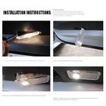 Auto si Moto - Electrice auto - Iluminare si semnalizare - Becuri auto - Set de 2 lampi Led Logo Xentech Light Portiere/usi VW Touareg 2004-2010 - Infinity.ro