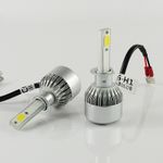 Auto si Moto - Electrice auto - Iluminare si semnalizare - Becuri auto - Set de 2 becuri COB Xentech Light C6 H1 - Infinity.ro
