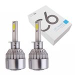 Auto si Moto - Electrice auto - Iluminare si semnalizare - Becuri auto - Set de 2 becuri COB Xentech Light C6 H1 - Infinity.ro