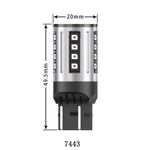 Auto si Moto - Electrice auto - Iluminare si semnalizare - Becuri auto - Set de 2 Becuri led Xentech Light 24 Smd 3838 3157 30w/bec alb Canbus Pro - Infinity.ro
