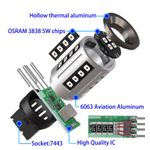 Auto si Moto - Electrice auto - Iluminare si semnalizare - Becuri auto - Set de 2 Becuri led Xentech Light 24 Smd 3838 3157 30w/bec alb Canbus Pro - Infinity.ro