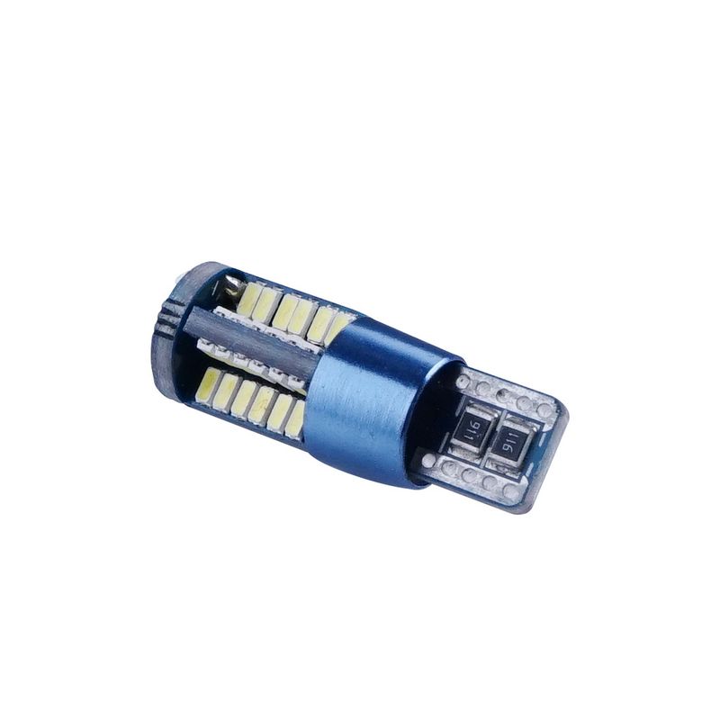 Auto si Moto - Electrice auto - Iluminare si semnalizare - Becuri auto - Set de 2 Becuri led T10 Xentech Light W5W 57 smd 3014 - Infinity.ro