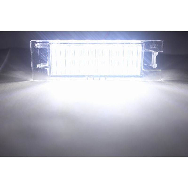 Auto si Moto - Electrice auto - Iluminare si semnalizare - Becuri auto - Set de 2 lampi numar led Xentech Light OPEL Zafira B, Astra H, Astra J, Corsa D, Insignia - Infinity.ro