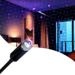 Auto si Moto - Electrice auto - Iluminare si semnalizare - Becuri auto - Lampa decorativa USB, plafon instelat, culoare albastra 5W - Infinity.ro