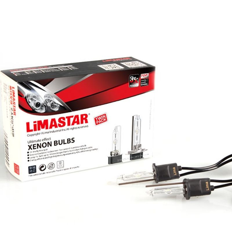 Auto si Moto - Electrice auto - Iluminare si semnalizare - Becuri auto - Kit conversie xenon Limastar 55w OEM pornire instant H11 6000k - Infinity.ro