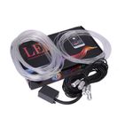 Auto si Moto - Electrice auto - Iluminare si semnalizare - Lumini ambientale - Fir ambiental auto RGB Atmosphere Lamp Bluetooth 6 metri - Infinity.ro