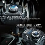 Auto si Moto - Electronice auto - Multimedia auto - Modulator FM Bluetooth MP3 USB Handsfree si incarcator auto - Infinity.ro