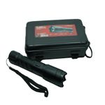 Sport si Outdoor - Sporturi de contact - Produse autoaparare - Electrosoc autoaparare cu lanterna, full metal, Piranha, 3800 kw V - Infinity.ro