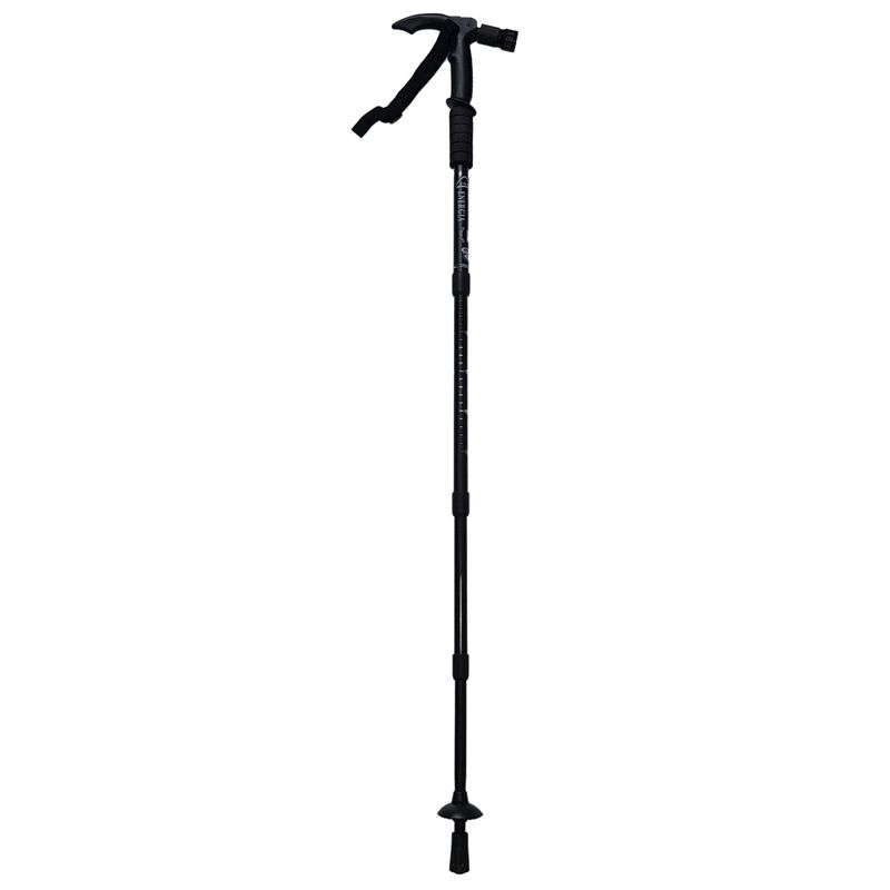 Sport si Outdoor - Camping - Articole solare camping - Lampi si lanterne camping - Baston extensibil IdeallStore®, Ol Helper, aluminiu, lampa LED, 110 cm, negru - Infinity.ro