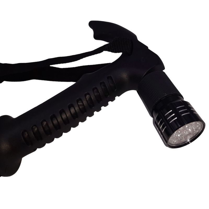 Sport si Outdoor - Camping - Articole solare camping - Lampi si lanterne camping - Baston extensibil IdeallStore®, Ol Helper, aluminiu, lampa LED, 110 cm, negru - Infinity.ro