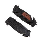 Sport si Outdoor - Camping - Cutite, bricege si accesorii - Cutite si bricege - Briceag de vanatoare IdeallStore®, True Blade, otel inoxidabil, 23 cm, negru - Infinity.ro