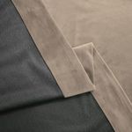 Casa si Gradina - Textile si covoare - Perdele si draperii - Draperii - Draperie din catifea blackout cu rejansa transparenta cu ate pentru galerie, Madison, 250x250 cm, densitate 700 g ml, Beaver, 1 buc - Infinity.ro