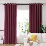 Casa si Gradina - Textile si covoare - Perdele si draperii - Draperii - Draperie din catifea blackout cu inele argintii, Madison, 200x210 cm, densitate 700 g ml, Chocolate Brown, 1 buc - Infinity.ro