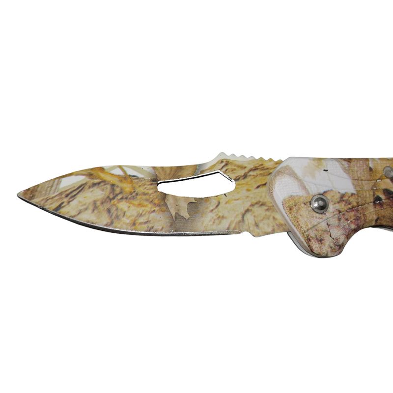 Sport si Outdoor/Camping/Cutite, bricege si accesorii/Cutite si bricege - Briceag, Featherweight Nature, 19 cm, alb - Infinity.ro
