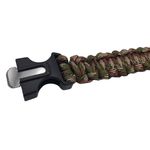 Sport si Outdoor - Accesorii si echipamente sportive - Sporturi extreme si supravietuire - Kituri supravietuire - Bratara supravietuire IdeallStore®, Military Surplus, paracord, 26 cm, camuflaj - Infinity.ro