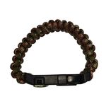 Sport si Outdoor - Accesorii si echipamente sportive - Sporturi extreme si supravietuire - Kituri supravietuire - Bratara supravietuire IdeallStore®, Military Surplus, paracord, 26 cm, camuflaj - Infinity.ro