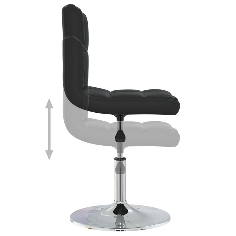 Casa si Gradina - Mobilier - Scaune si fotolii - Scaune - Scaune de bucatarie, 4 buc, negru, piele ecologica - Infinity.ro