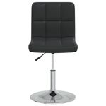 Casa si Gradina - Mobilier - Scaune si fotolii - Scaune - Scaune de bucatarie, 4 buc, negru, piele ecologica - Infinity.ro