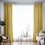 Casa si Gradina - Textile si covoare - Perdele si draperii - Draperii - Draperie din catifea blackout cu rejansa din bumbac tip fagure, Madison, 150x260 cm, densitate 700 g ml, Crayola, 1 buc - Infinity.ro