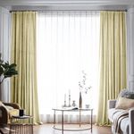 Casa si Gradina - Textile si covoare - Perdele si draperii - Draperii - Set draperie din catifea blackout cu rejansa din bumbac tip fagure, Madison, 200x215 cm, densitate 700 g ml, Deep Champagne, 2 buc - Infinity.ro
