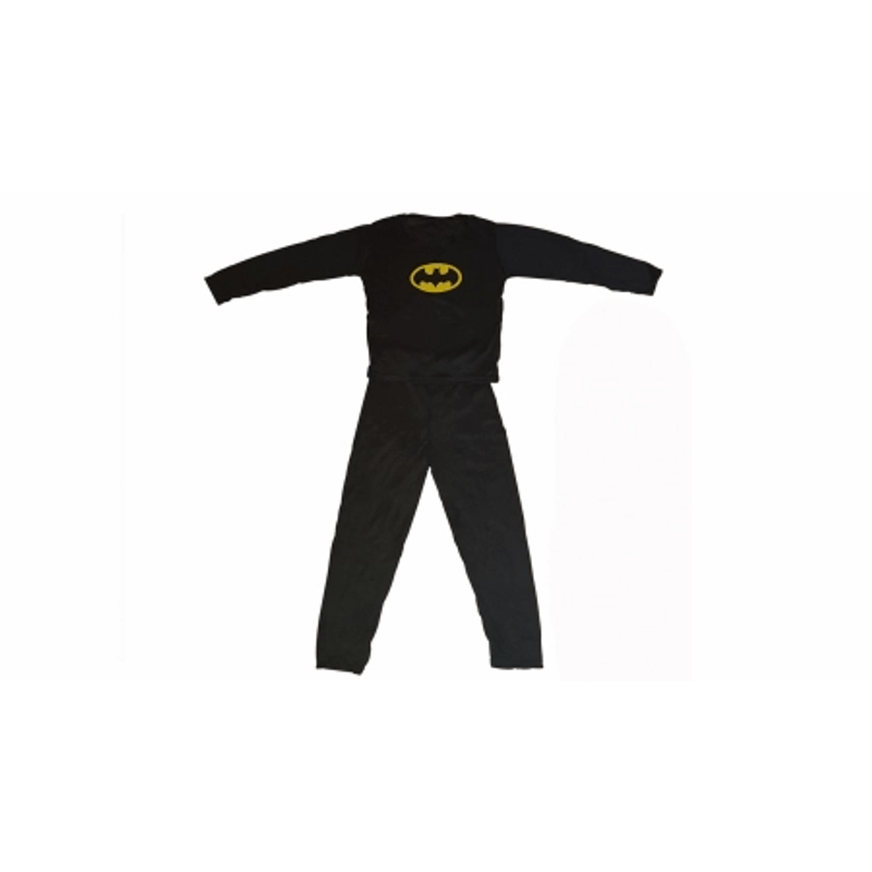 Jucarii, Copii si Bebe - Jucarii si jocuri - Jucarii de rol - Masti si costume copii - Set costum clasic Batman IdeallStore®, 5-7 ani, 110-120 cm, negru si masca LED - Infinity.ro