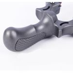 Sport si Outdoor - Camping - Accesorii camping si drumetii - Prastie cu laser IdeallStore®, Sling King, plastic, 11.5 cm, cu boloboc, argintiu - Infinity.ro