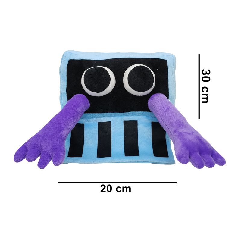 Jucarii, Copii si Bebe - Jucarii si jocuri - Jucarii de plus - Jucarie de plus IdeallStore® Roblox Backrooms, Pixel Entity, 30 cm, albastru - Infinity.ro