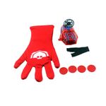 Casa si Gradina - Decoratiuni - Decoratiuni petrecere - Masti si costume carnaval - Manusa cu lansator, pentru copii, marime universala, PJ Masks, rosu - Infinity.ro