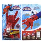 Casa si Gradina - Decoratiuni - Decoratiuni petrecere - Masti si costume carnaval - Set manusi Spiderman cu lansator cu discuri - Infinity.ro