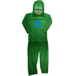 Casa si Gradina - Decoratiuni - Decoratiuni petrecere - Masti si costume carnaval - Set costum Eroi in Pijamale si accesorii IdeallStore®, Sopi Greg, marimea M, 5-7 ani, verde - Infinity.ro