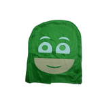 Casa si Gradina - Decoratiuni - Decoratiuni petrecere - Masti si costume carnaval - Set costum Eroi in Pijamale si accesorii IdeallStore®, Sopi Greg, marimea M, 5-7 ani, verde - Infinity.ro