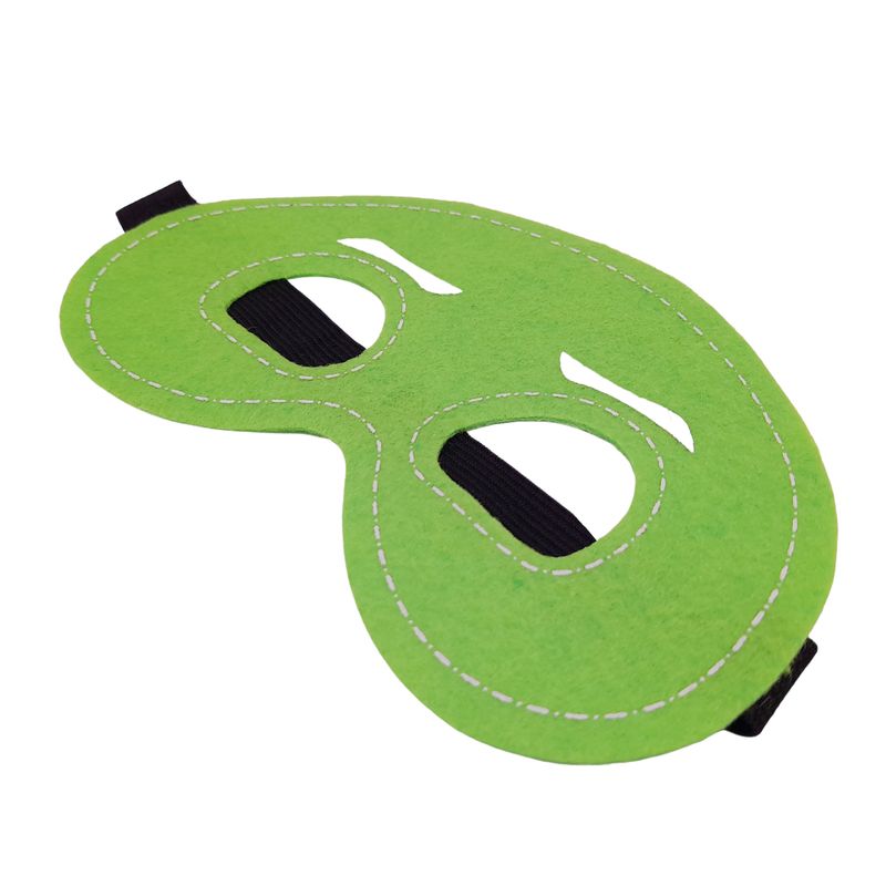 Casa si Gradina - Decoratiuni - Decoratiuni petrecere - Masti si costume carnaval - Set costum Eroi in Pijamale si accesorii IdeallStore®, Sopi Greg, marimea M, 5-7 ani, verde - Infinity.ro