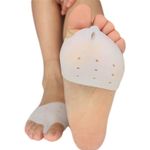Ingrijire personala si Cosmetice - Manichiura si pedichiura - Accesorii - Set 2 separatoare pentru degete, protectii pentru monturi, dimensiune universala 8.5 x 7.3 x 2.2 cm, silicon, alb - Infinity.ro