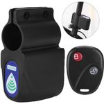 Sport si Outdoor - Ciclism - Accesorii pentru biciclete - Antifurt biciclete - Alarma pentru bicicleta SpectrumPoint®, telecomanda, senzor de miscare, ABS, 105dB, negru - Infinity.ro