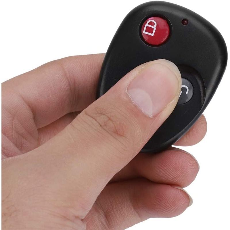 Sport si Outdoor - Ciclism - Accesorii pentru biciclete - Antifurt biciclete - Alarma pentru bicicleta SpectrumPoint®, telecomanda, senzor de miscare, ABS, 105dB, negru - Infinity.ro