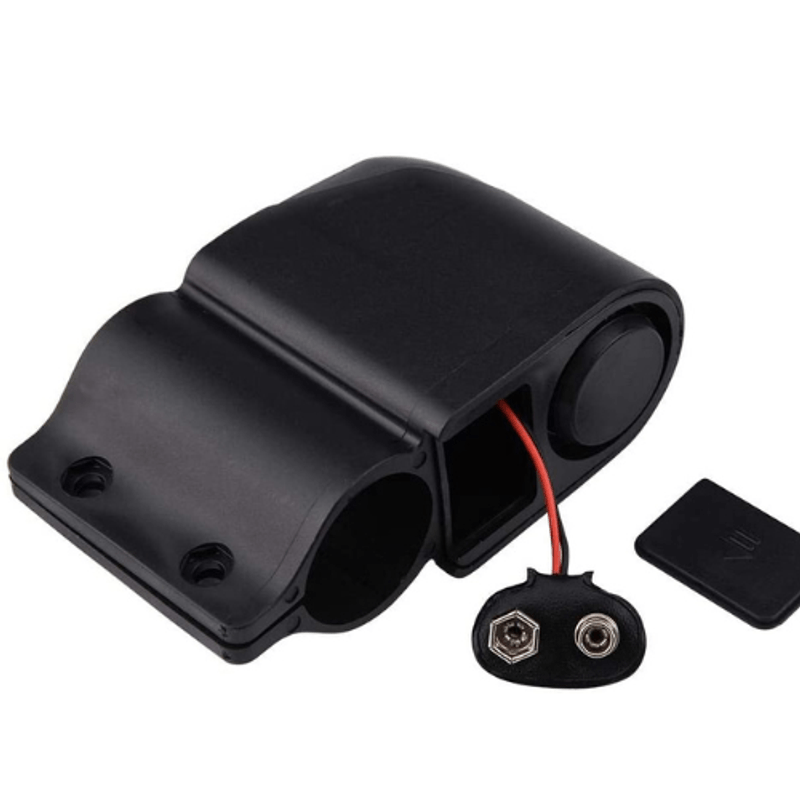 Sport si Outdoor - Ciclism - Accesorii pentru biciclete - Antifurt biciclete - Alarma pentru bicicleta SpectrumPoint®, telecomanda, senzor de miscare, ABS, 105dB, negru - Infinity.ro