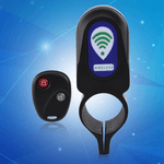 Sport si Outdoor - Ciclism - Accesorii pentru biciclete - Antifurt biciclete - Alarma pentru bicicleta SpectrumPoint®, telecomanda, senzor de miscare, ABS, 105dB, negru - Infinity.ro