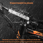 Sport si Outdoor - Ciclism - Accesorii pentru biciclete - Lumini biciclete - Lumina frontala profesionala bicicleta SpectrumPoint®, luminozitate 2600 lumeni, baterie 8000 mAh, incarcare USB, negru - Infinity.ro
