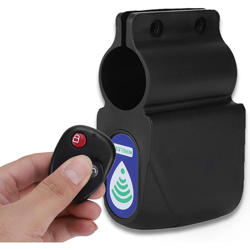 Sport si Outdoor - Ciclism - Accesorii pentru biciclete - Antifurt biciclete - Alarma pentru bicicleta SpectrumPoint®, telecomanda, senzor de miscare, ABS, 105dB, negru - Infinity.ro