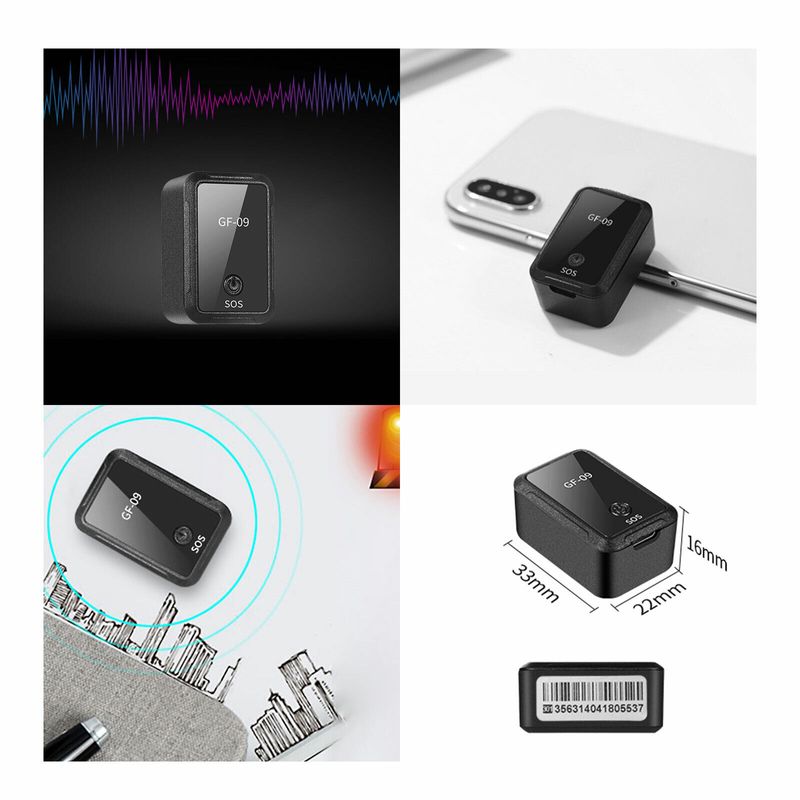 Auto si Moto - Electronice auto - Navigatii GPS - GPS Tracker Pentru Localizare Autoturism, Persoane Si Animale SpectrumPoint®, Nano Sim Card 2G, Inregistrare Vocala, Negru - Infinity.ro