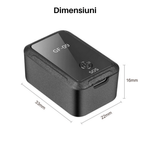 Auto si Moto - Electronice auto - Navigatii GPS - GPS Tracker Pentru Localizare Autoturism, Persoane Si Animale SpectrumPoint®, Nano Sim Card 2G, Inregistrare Vocala, Negru - Infinity.ro