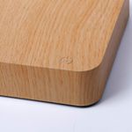 Casa si Gradina - Decoratiuni - Obiecte decorative - Accesorii decorative - Ghiveci floral levitant SpectrumPoint®, baza magnetica patrata, rotativ, alb/maro - Infinity.ro