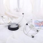 Casa si Gradina - Decoratiuni - Obiecte decorative - Accesorii decorative - Decoratiune Perpetuum Mobile SpectrumPoint®, orbital cu miscare perpetua, plastic si metal, 24 x 24 x 10 cm - Infinity.ro