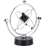 Casa si Gradina - Decoratiuni - Obiecte decorative - Accesorii decorative - Decoratiune Perpetuum Mobile SpectrumPoint®, orbital cu miscare perpetua, plastic si metal, 24 x 24 x 10 cm - Infinity.ro