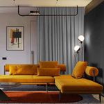 Casa si Gradina - Textile si covoare - Perdele si draperii - Draperii - Set draperie din catifea blackout cu rejansa din bumbac tip fagure, Madison, 250x250 cm, densitate 700 g ml, Spanish Gray, 2 buc - Infinity.ro