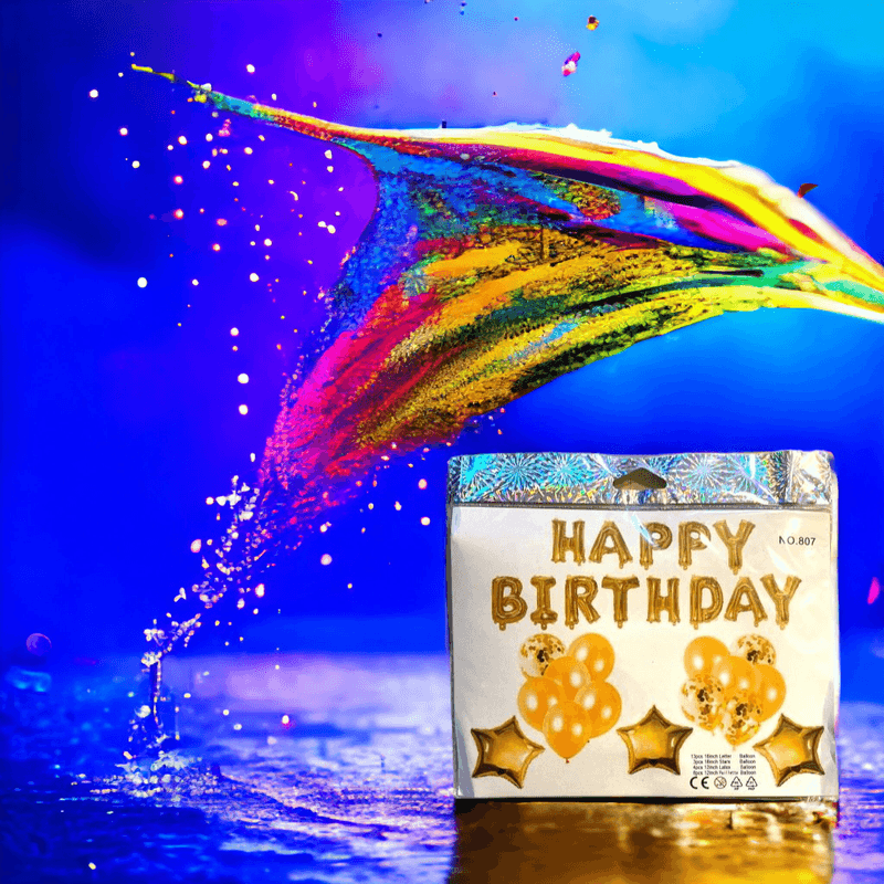 Jucarii, Copii si Bebe - Jucarii si jocuri - Jucarii & jocuri educative - Jucarii interactive - Set baloane party 28 bucati, cu 4 tipuri de baloane - Infinity.ro