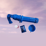 Jucarii, Copii si Bebe - Jucarii si jocuri - Jucarii & jocuri educative - Jucarii interactive - Pistol lansator balonase sapun Bubble Gun 21 tevi, albastru, pentru copii +3 ani - Infinity.ro