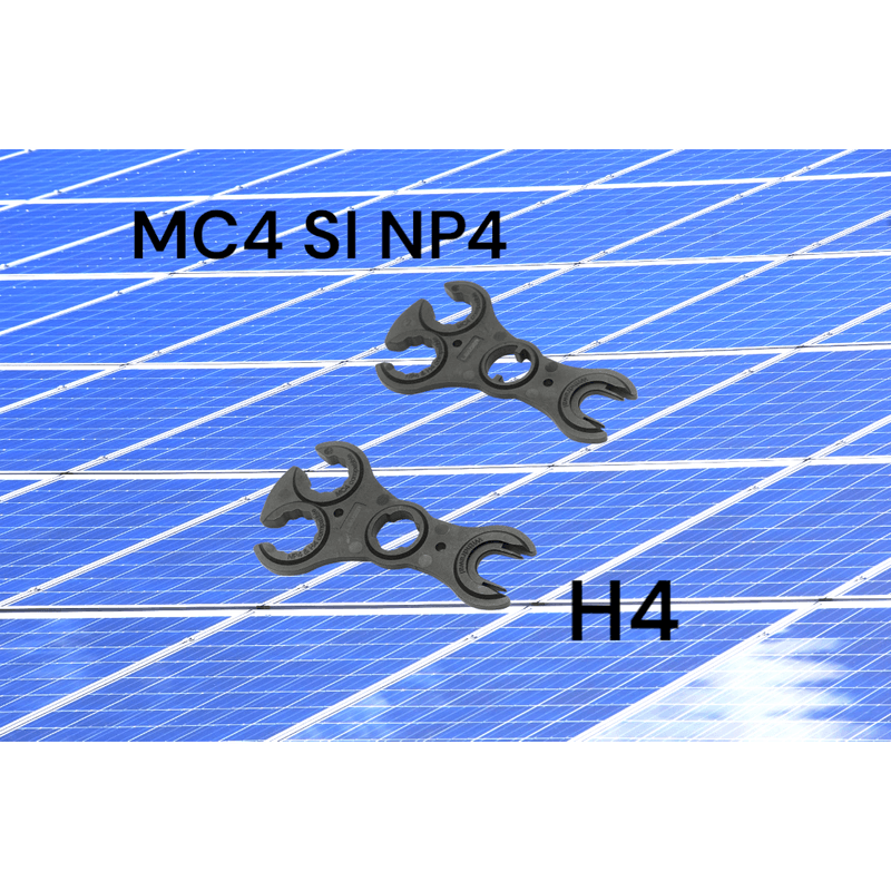 Casa si Gradina - Electrice - Panouri solare si accesorii - Accesorii panouri solare - Set 2 chei,pentru panouri solare fotovoltaice,pentru montaj conectori tip MC4 SI NP4,respectiv H4 - Infinity.ro